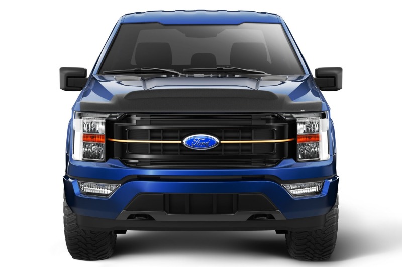 Ford F150 Hood Deflector - Husky Liners - Aeroskin II - Matte Black - `24-`25